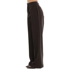PANTALONE PALAZZO MARRONE